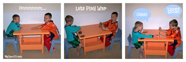 how to build a kids table and chairs